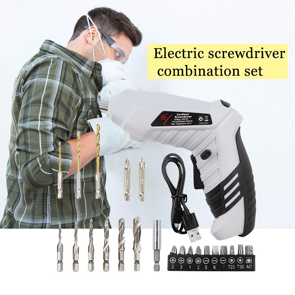 PTS-007-SET2 - Visseuse électrique aste sans fil, Batterie au lithium 3