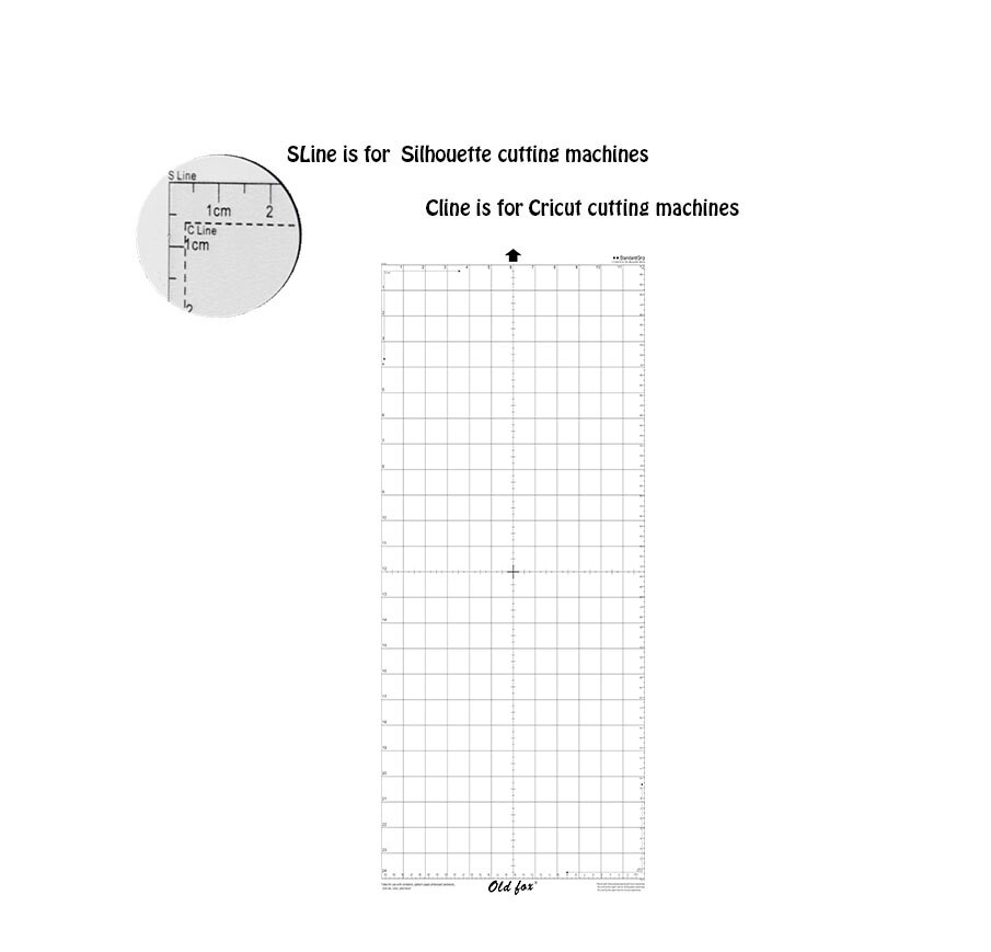 Clear Cutting Mat Adhesive&Sticky Non-Slip Flexible Gridded Cut Mats Suit for Silhouette Cameo Cricut Die Cutting Machine