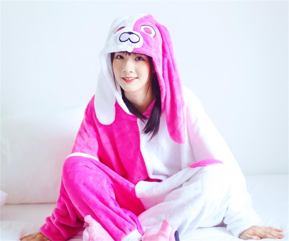 Traje de pijama de Invierno para mujer, Mono de Animal adulto, Kigurumi de dibujos animados de unicornio dorado, Pijamas de franela: angela / S