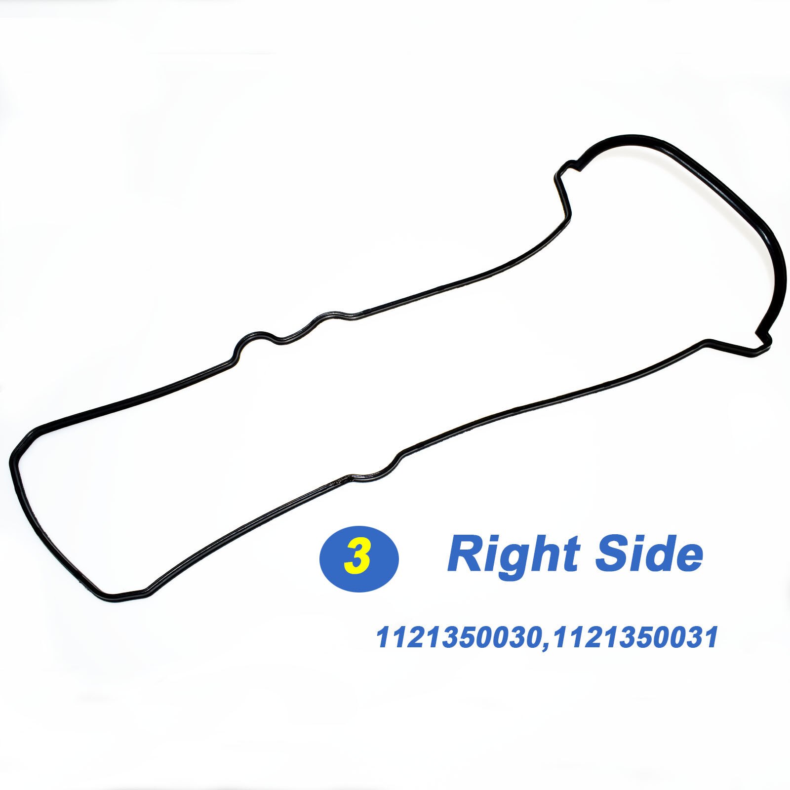 11214-0F010 Engine Valve Cover Gasket for Lexus LS430 2001-06 4.3L V8 4293cc DOHC 11213-50030 11214-50011 1119316010 9021007001: 3