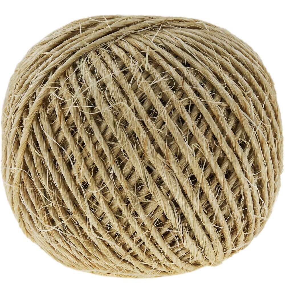 Primemique-sisal cordel 1 cordão 30 m x 2 mm natural