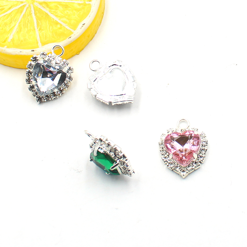 Accessoires pour cheveux, 10 pièces, 18x21MM, en métal diamant, tête de beauté rétro, bricolage, vêtements de mariage, accessoires de décoration