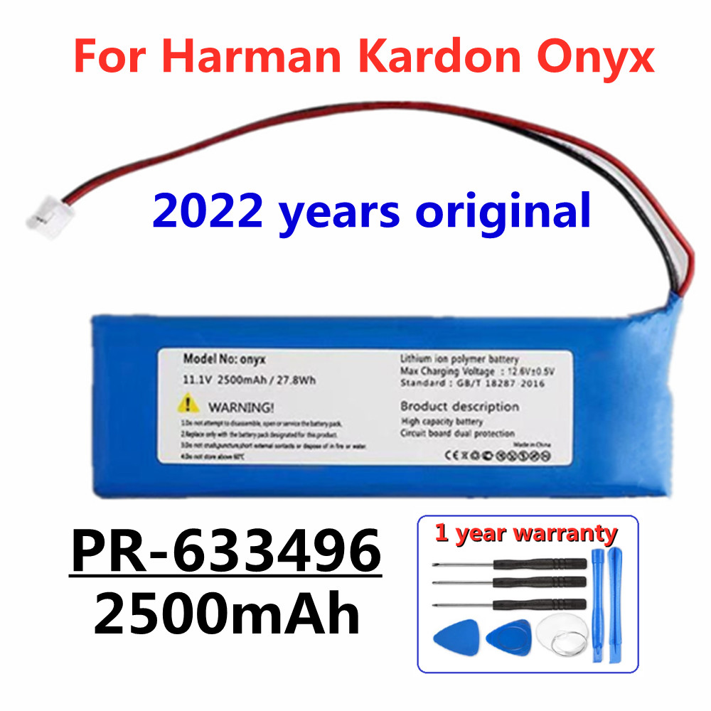 2022 Original Speaker Battery For JBL Charge Flip Pulse Xtreme 2 3 4 5 For Harman Kardon Go Play Onyx Mini Replacement Battery: Harman Onyx