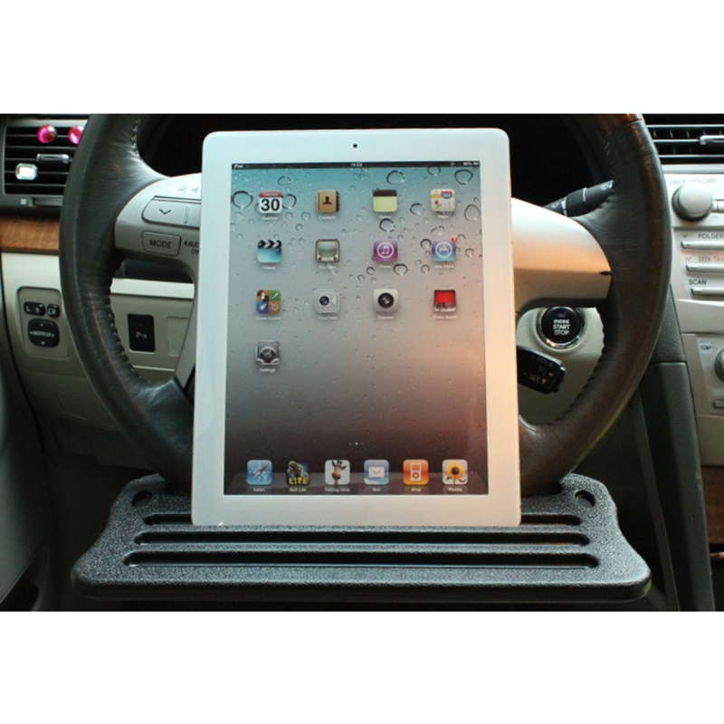 Multipurpose Steering Wheel Tray Table for Constant Travelers Fits Most Vehicles Steering Wheels