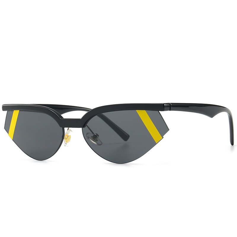 Yoovos Sexy lunettes de soleil yeux de chat femmes petit cadre à la en plastique Vintage lunettes de soleil pour femme UV400
