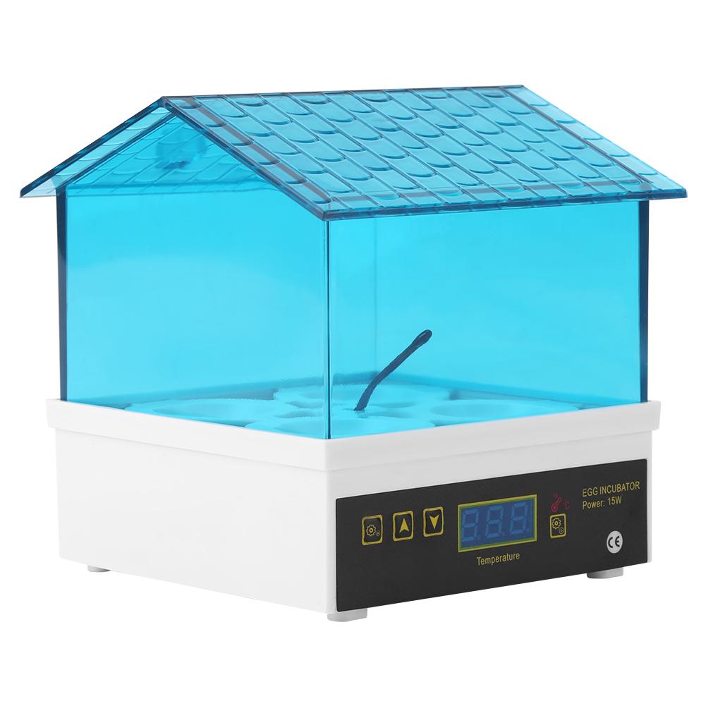 Automatic 4 Eggs Incubator Temperature Control Digital Chicken Chick Duck Hatcher Brooder Hatchery Egg Incubator