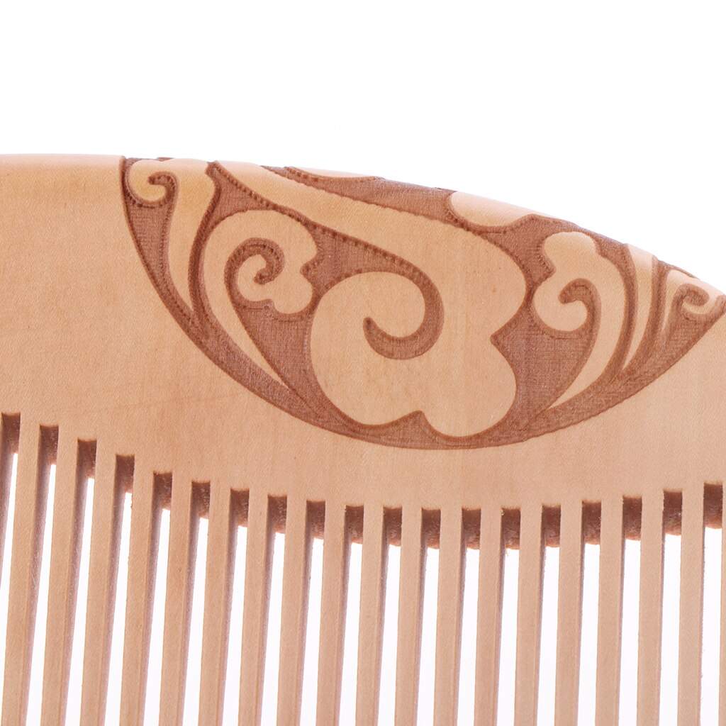 Holz Haar Kamm mit Anti-Statische/Keine Verhaken Handgemachten Pinsel für Bart, Kopf Haar, Schnurrbart