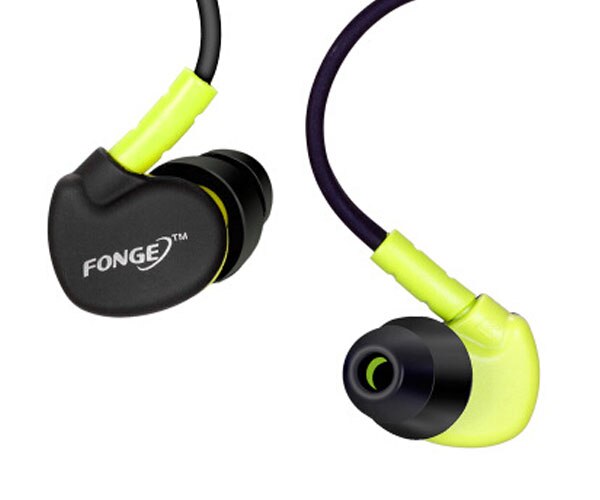 3.5 Mm Waterdichte Oortelefoon Headset Met Microfoon Bedrade Koptelefoon Voor Hifi Bass Stereo Oortelefoon Sport Transpiratie Headset Voor MP3 Pc: green