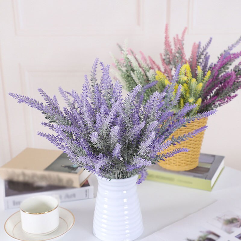 1 Simulatie Plant Nordic Massaal Lavendel Woondecoratie Accessoires Kunstplanten Huishoudelijke Goederen Bruiloft
