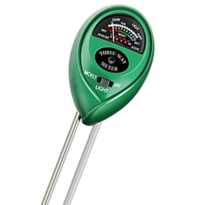 3-Packs Soil Moisture Meter,PH Meter, Light Meter,3-In-1 Soil Tester Kits with Moisture,Light and PH Test for Garden, Farm, Lawn
