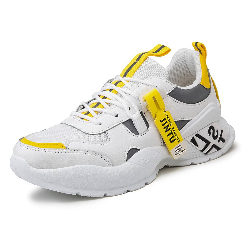 Premium Height Increasing Sneakers for Men - White