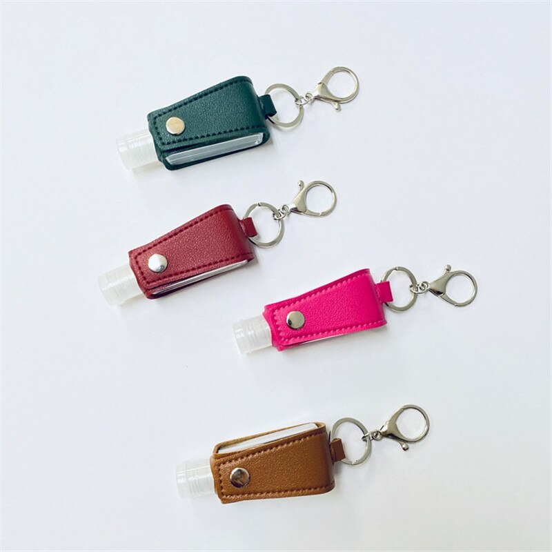 30ml Travel Bottle And Keychain Holder Refillable Empty Bottles For Hand Sanitizer Portable Soap Dispensers