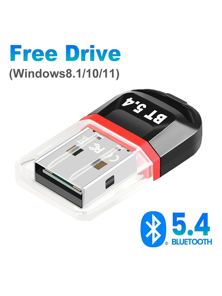 USB Bluetooth 5.4 5.3 5.1 adattatore Dongle per altoparlante PC Mouse Wireless trasmettitore ricevitore Audio musicale: Default Title