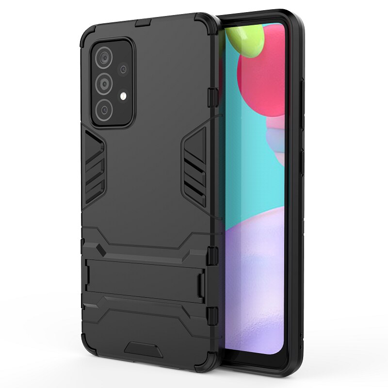 Funda armadura 3D para Samsung Galaxy A52, 5G, SM-A526B, 4G, A525F, A72, 5G, A726B, 4G, A725F, a prueba de golpes