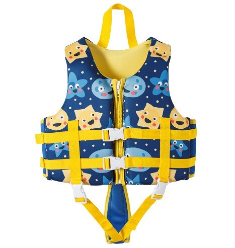 Nuovo capretti di arrivo del ragazzo girk di nuotata giubbotto di salvataggio del rivestimento del fumetto neoprene per gli sport acquatici: 5 / S