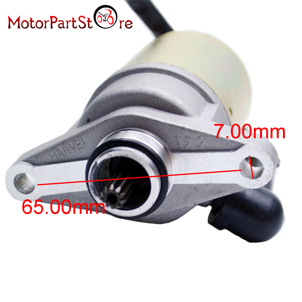 Scooter Moped Starter Starting Motor for GY6 47 49 50cc TaoTao Sunl Roketa Chinese Motorcycle Accessories @10