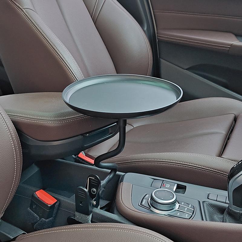 Snack Tray For Car Automotive Non-Slip Food Tray Portable Drink Tray Car Food Table For Travel Commuting Daily Life Business