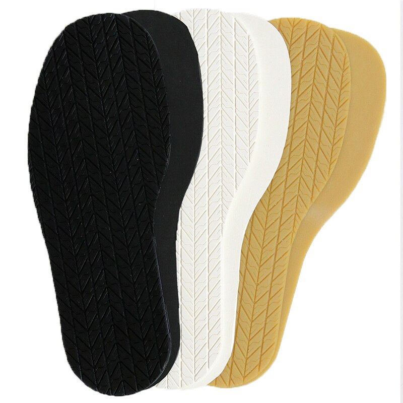 Suelas de goma para hacer zapatos, suela antideslizante, Protector de hoja de reparación, zapatillas de tacón alto, Material adhesivo de suela