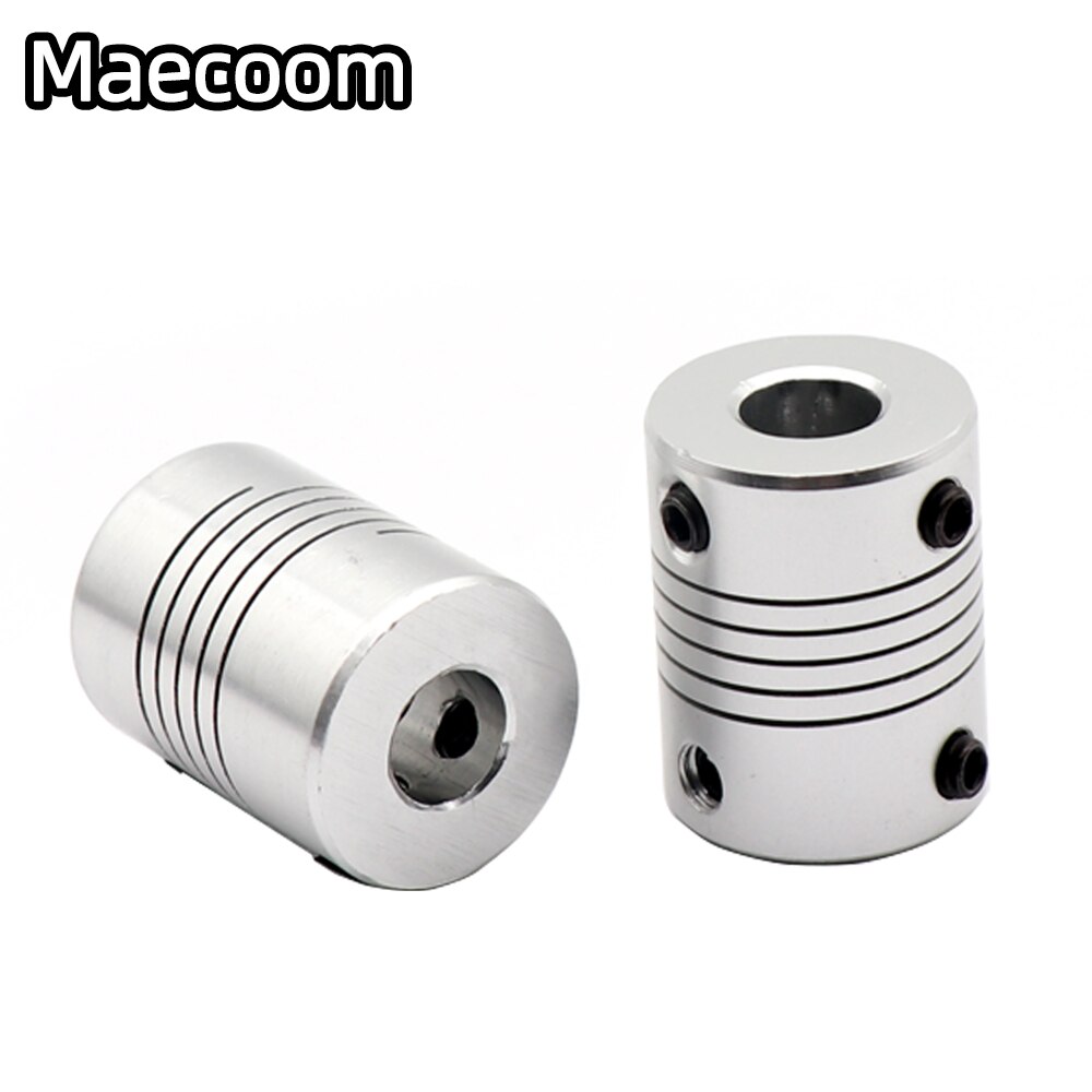 3D Drucker Teile Flexible Kupplung Koppler/Wellen Kupplungen 5*5*25/5*8*25 Flexible Welle aluminium Für T8 Blei Schraube Nema17 motor