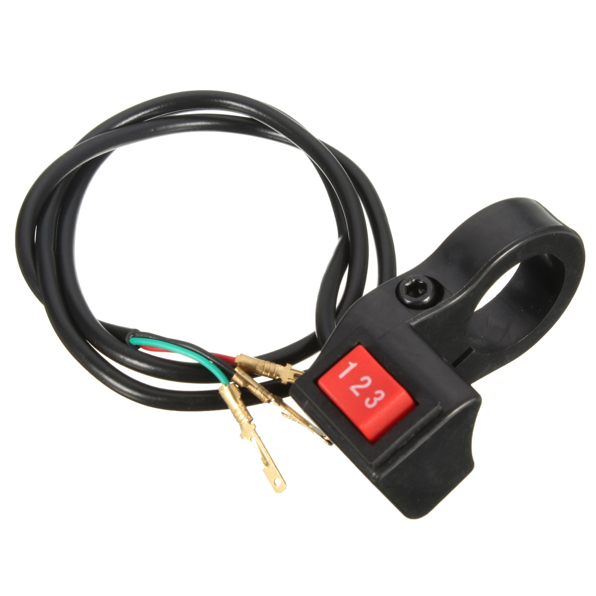 22mm Electric 3 Speed Module Switch For Shift E-bike Scooter Bike Motorcycle Kit