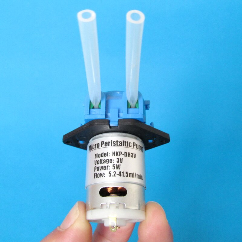 5.2~20ml/min dc 3v/6v/12v/24v peristaltic pump aquarium