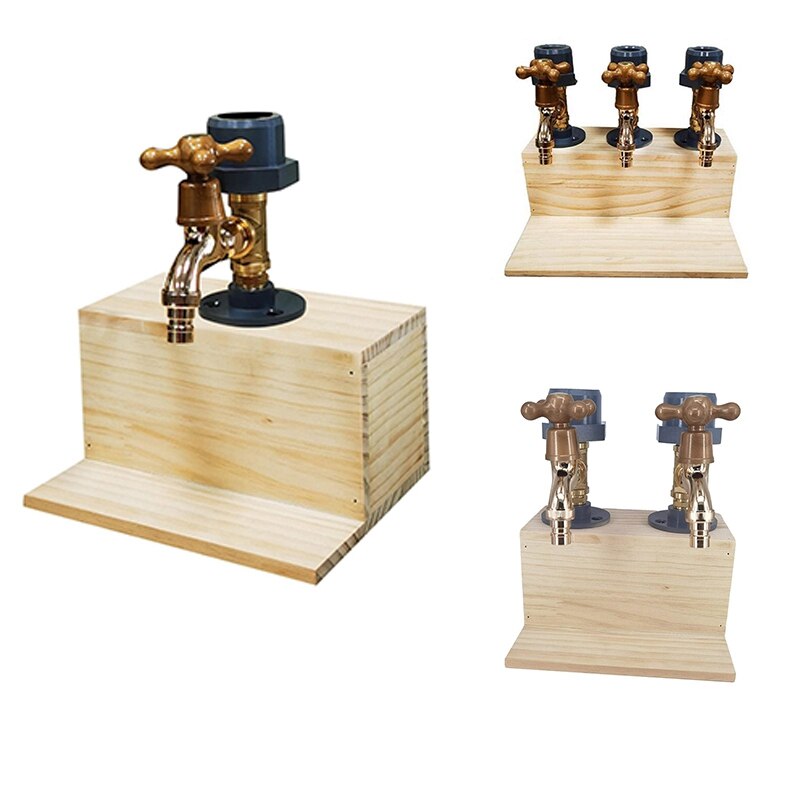 Schnaps Whiskey Holz Spender Bahre klopfen Stehen Trinken Halfter Halterung Gestell Whiskey Spender Organizer