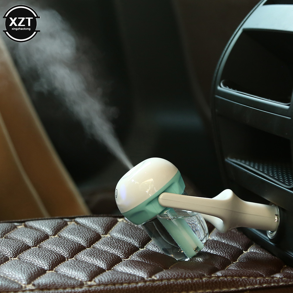 Mini humidificateur d'air pour voiture, purificateur d'air à vapeur, diffuseur d'arôme, huile essentielle, diffuseur d'aromathérapie, brumisateur automatique pour voiture