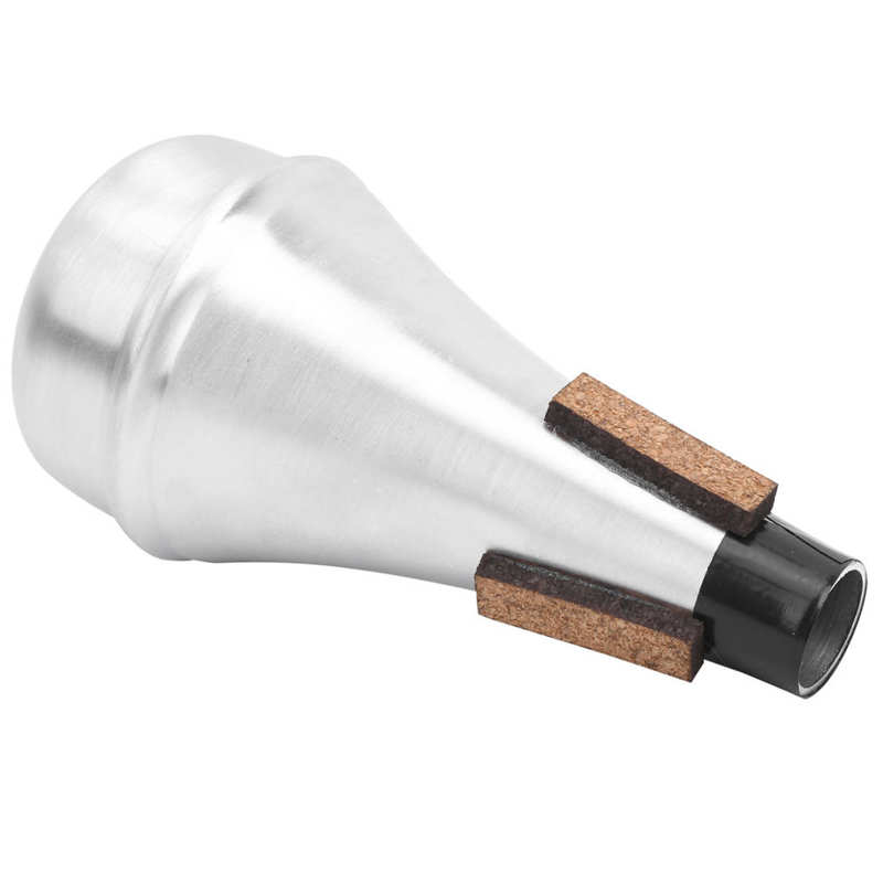 Gemakkelijk mee te nemen, roest nooit, trompet rechte demper, handig te gebruiken trompetdemper voor instrumentliefhebbers en beginners