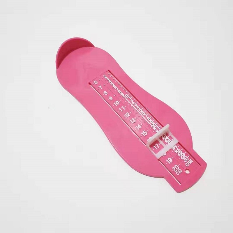 Baby Fuß Herrscher freundlicher Fuß Länge Sauerei Lineal Werkzeug Art Schuhe Rechner Für Kleinkind Schuhe Armaturen Messgerät Werkzeuge Zubehör: Rosa