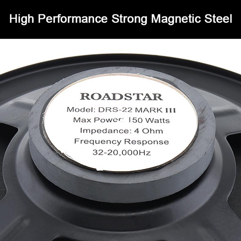 2 stück 6.5 150w zoll-koaxiallautsprecher für auto, stereoanlage, breitband-frequenzbereich, hifi-autolautsprecher, zerstörungsfreie installation