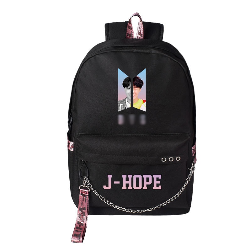 Sac à dos coréen sacs d'école pour filles garçons adolescent Cool personnalité Fans orchestre sac à dos pour adolescent filles USB Charge