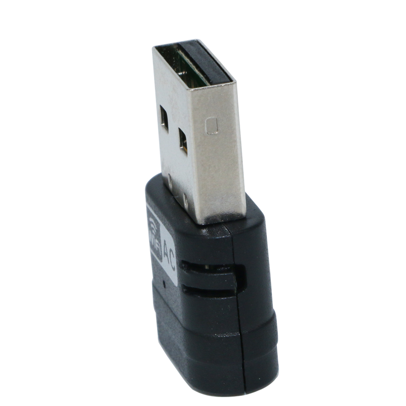 Newest AC600 Wireless Dual Band USB Adapter Ultra fast 433Mbps+150Mbps WiFi Dongle 802.11 AC/a/b/g/n 2.4GHz & 5GHz connections