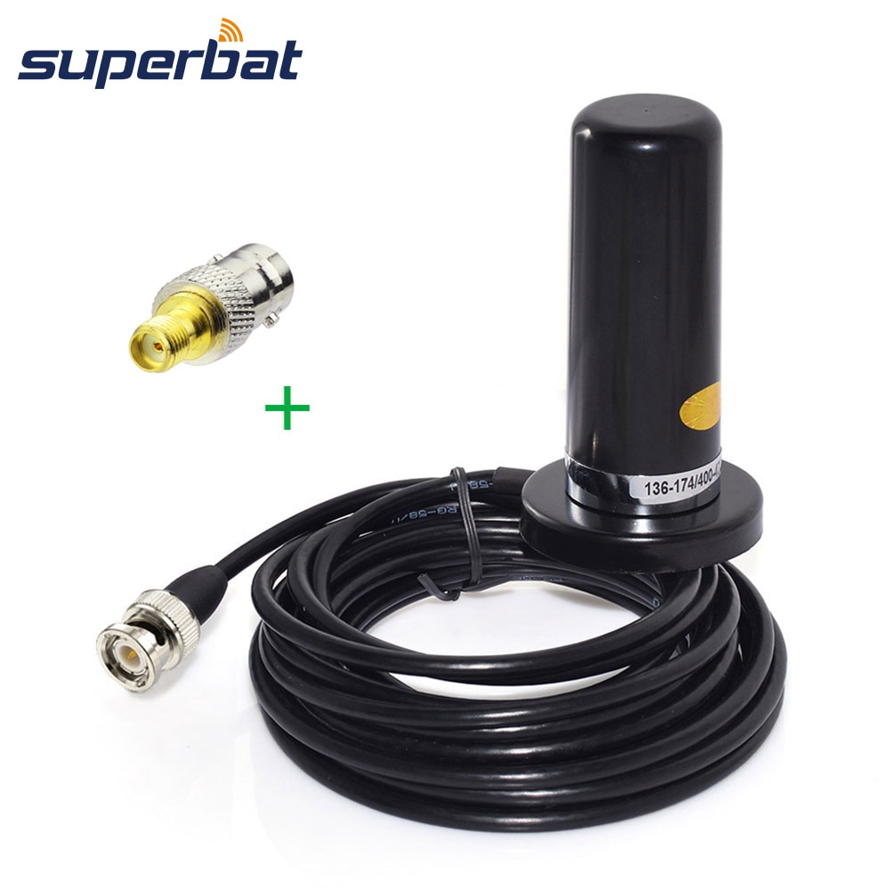 Superbat Auto CB Raido Scanner Antenne 136/433MHz Grandado