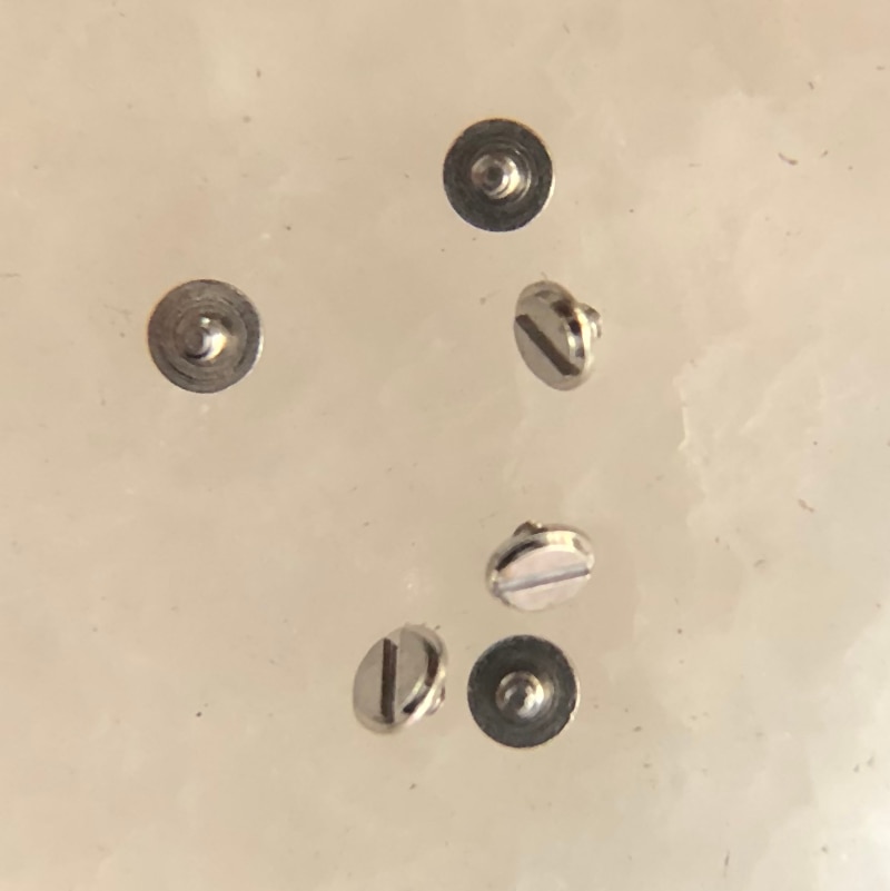 Kit de vis de mouvement pour montres, Kit de vis de réparation pour montres, pièces d'outils pour ETA 2824-2 2834-2 2836-2 10 pièces: Rotor Oscillating