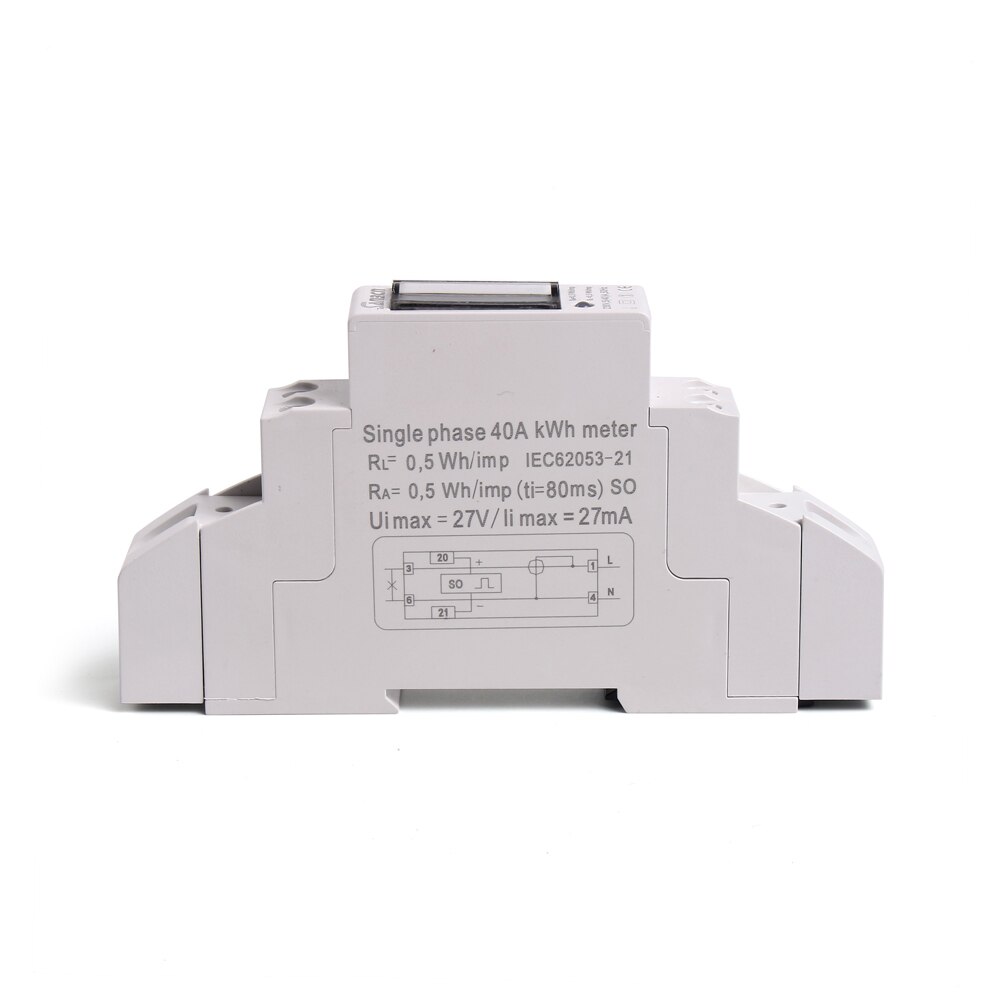 5(40A) 230V 50Hz good single phase energy meter high precision watt meter electric meter counter/ LCD option