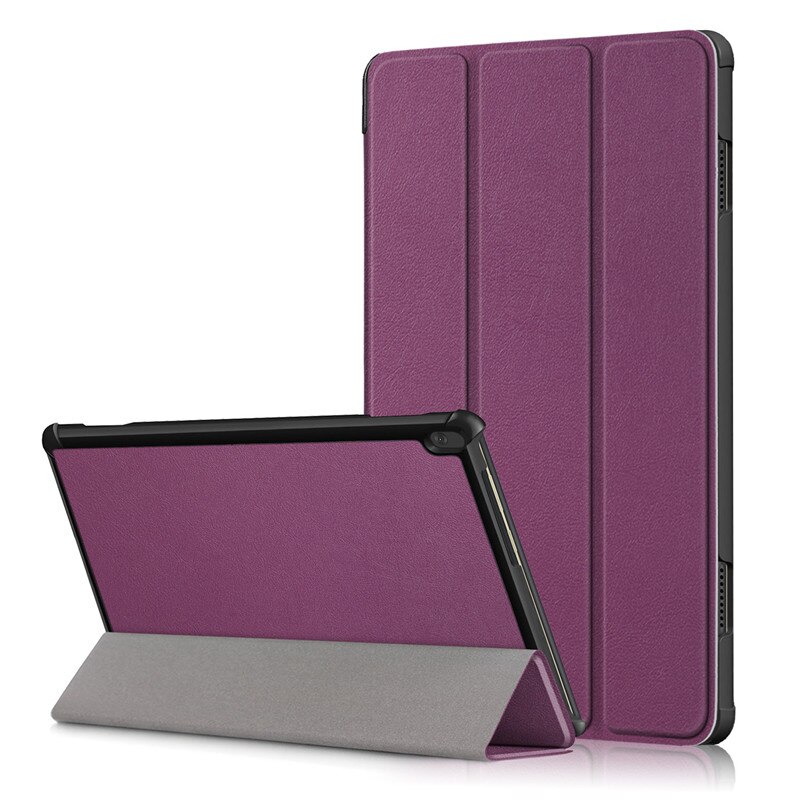 fallen Für Lenovo Tab M10 tb x505x x505l x505f fallen Tri-Falten Leder Magnetische Tablette Funda Für Lenovo Tab M10 fallen tb-x605f