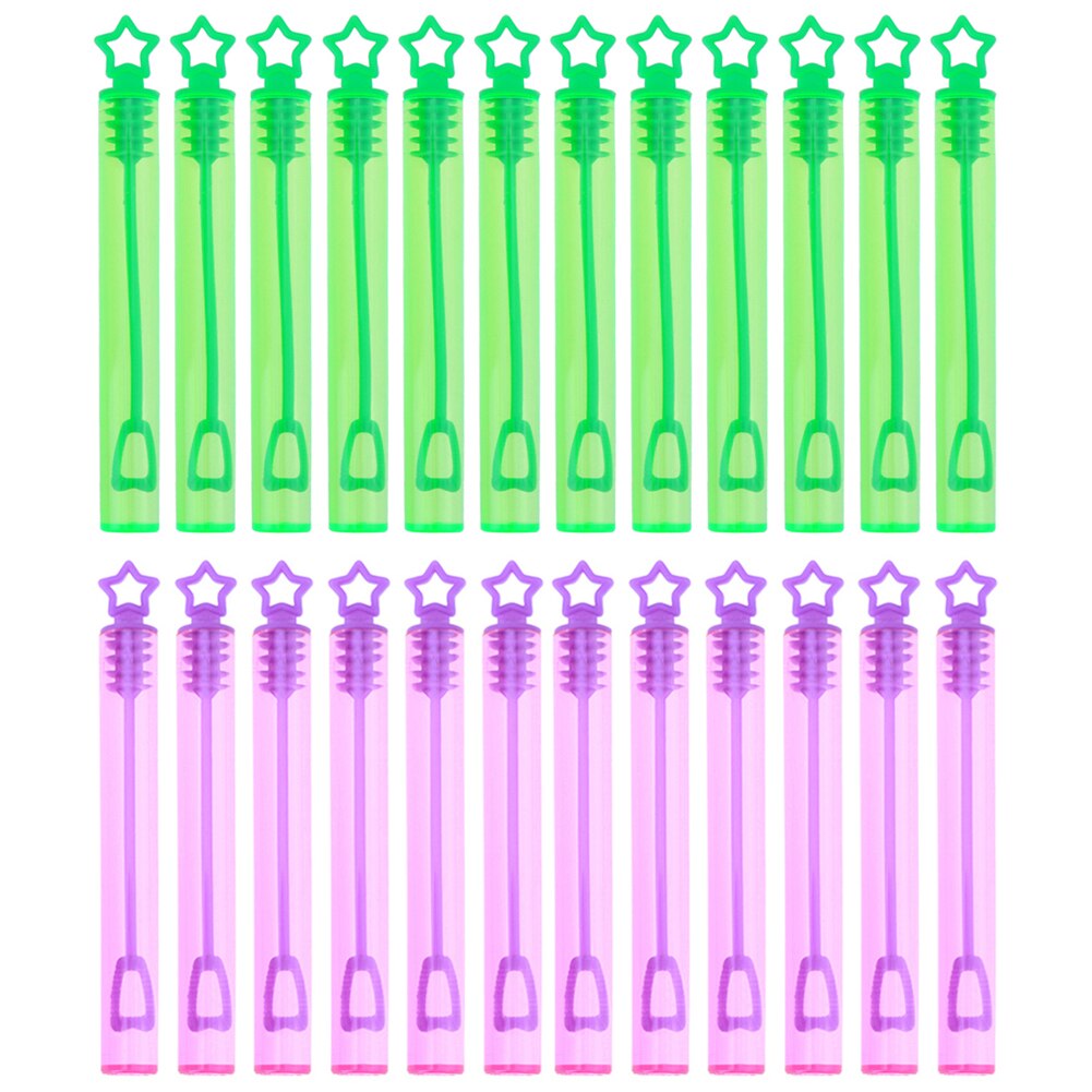24Pcs Lege Wand Buis Diy Bubble Zeep Flessen Kids Speelgoed Voor Bruiloft Decor: C