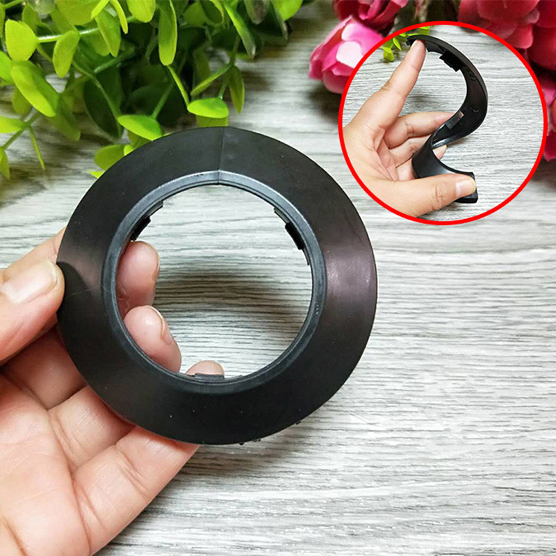 4/6 stk rund vandhane dækplade plast dekorativ dæksel væg hul kanal rør dæksel til vinkel ventil vandrør afløbsledning dæksler
