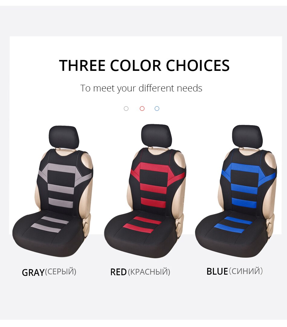 1pcs Multiple Car-style Airbag Compatibled Car Seat Cover Universal Fits Most Auto Interior Accessories Seat Covers Protection
