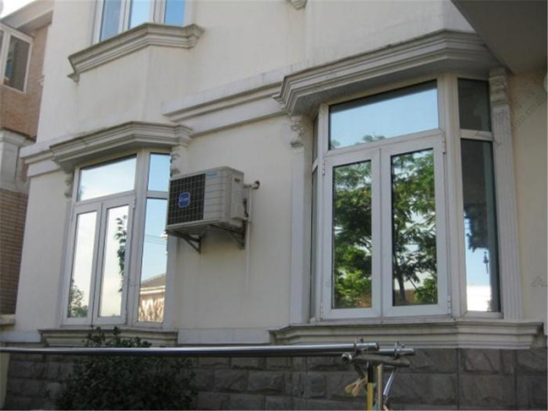 Silver One Way Mirror Glass Film Privacy Self Adhesive Window Film Heat Control Anti UV Window Tint For Building Office Balcony