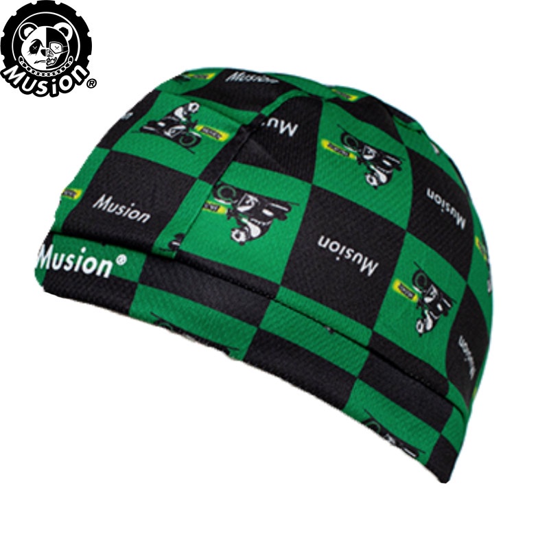 Musion High-Stretch Head Cover Motorhelm Binnenpet Origineel Zweetabsorberende Buitensportpet: Army Green