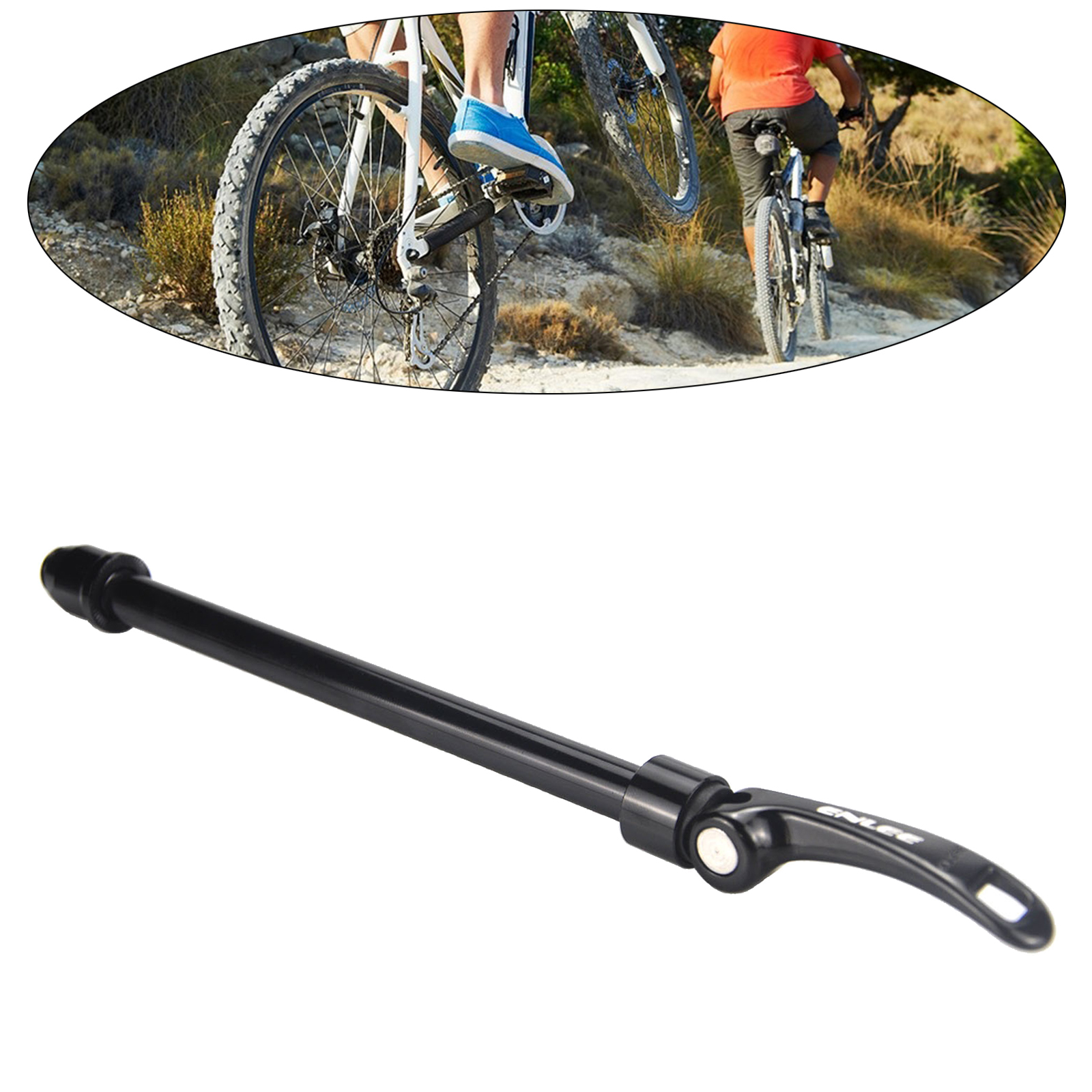 Adattatore per spiedini di conversione mozzo posteriore a sgancio rapido per asse passante per Mountain Bike
