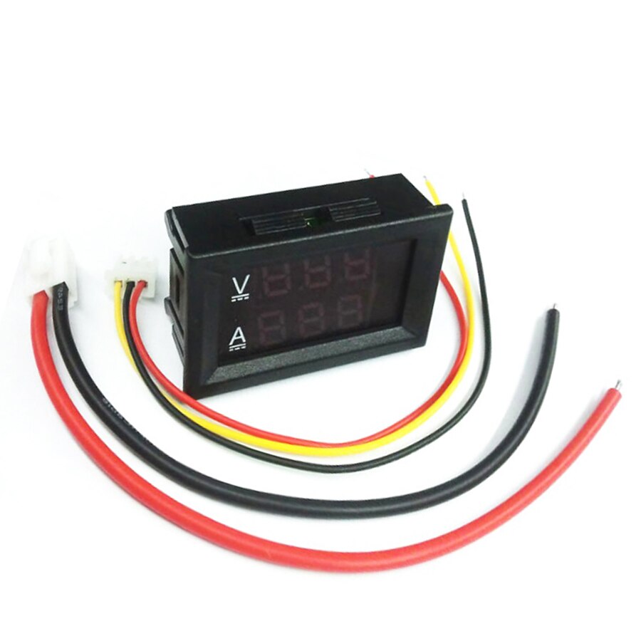 DSN-VC288 Dc 100V 10A Voltmeter Amperemeter Blauw + Rood Led Amp Dual Digitale Volt Meter DSN-VC288 Gauge Spanning Stroom thuisgebruik Tool