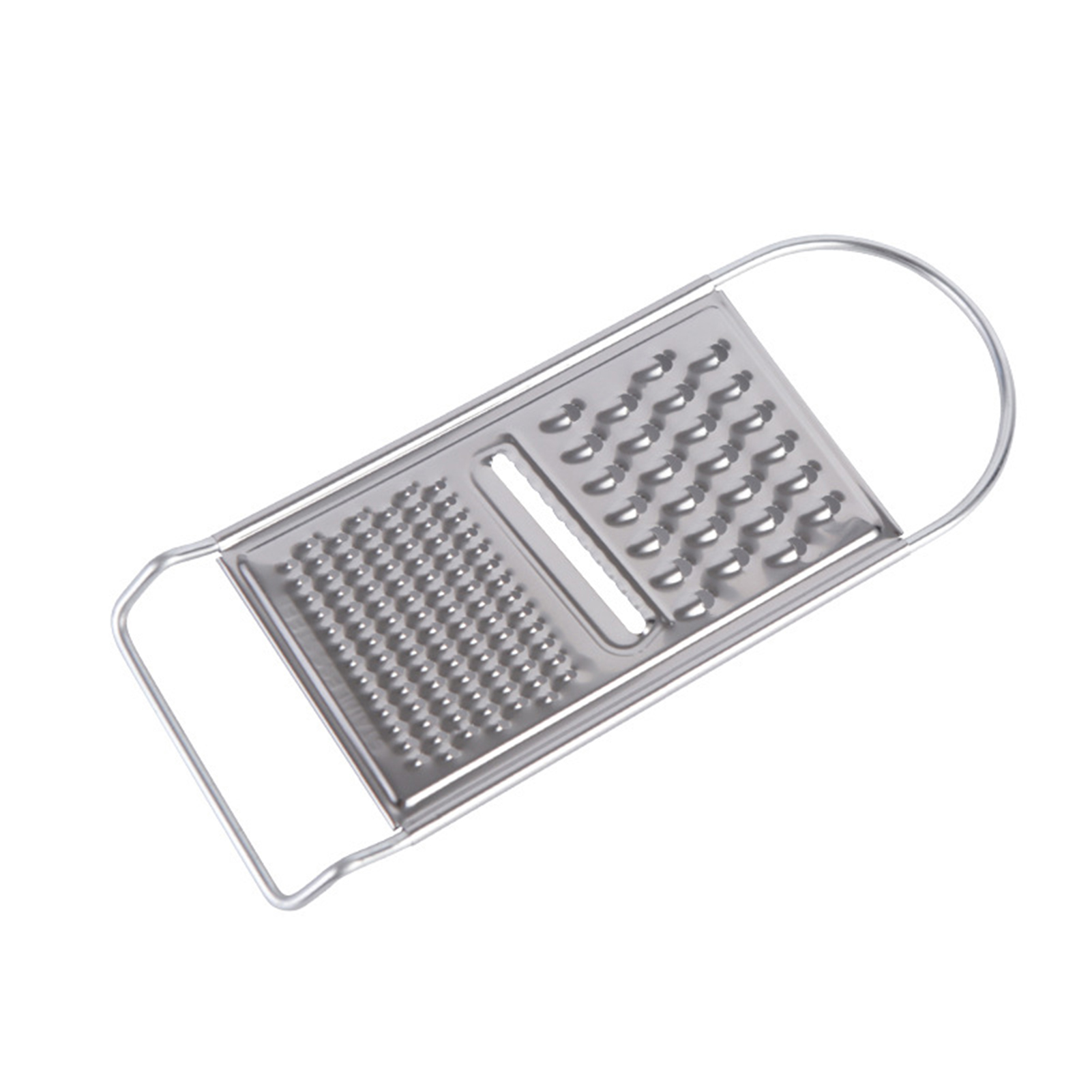 Rvs Geen Skid Bodem Platte Rasp Handheld Knoflook Rasp Keuken Gadget voor Gember Zachte Handvat Keuken Gereedschap Gadgets LB: MULTI