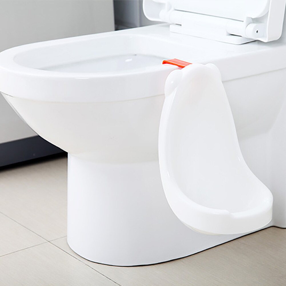 Kids Potty Toilet Urinal Pee Trainer Wall-Mounted Toilet Pee Trainer Children Baby Boy Bathroom Urinal: White