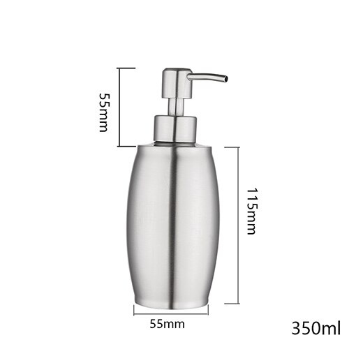 GAPPO liquid soap dispensers bathroom stainless steel color emulsion bottle bathroom kitchen accessories soap pumps: Y35013