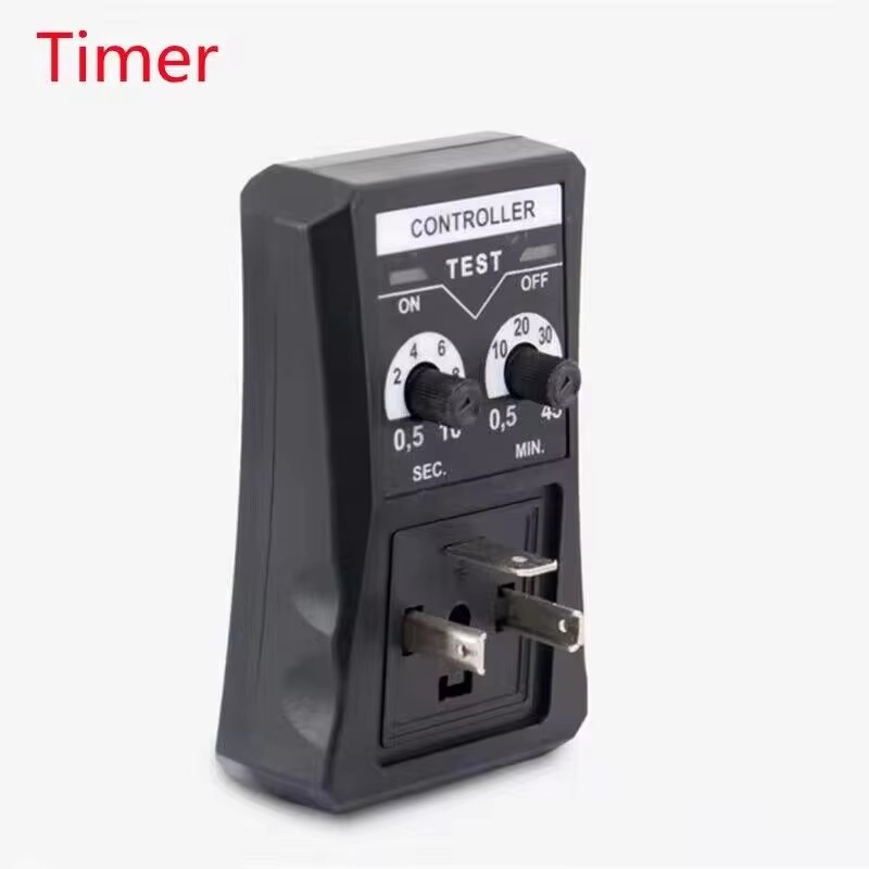1/2" DN15 Auto drain Valve Air compressor Time Delay Switch Electromagnetic Magnetic Valve Controller AC220V 110V DC24V 12V: Transparent / 1-1/2"