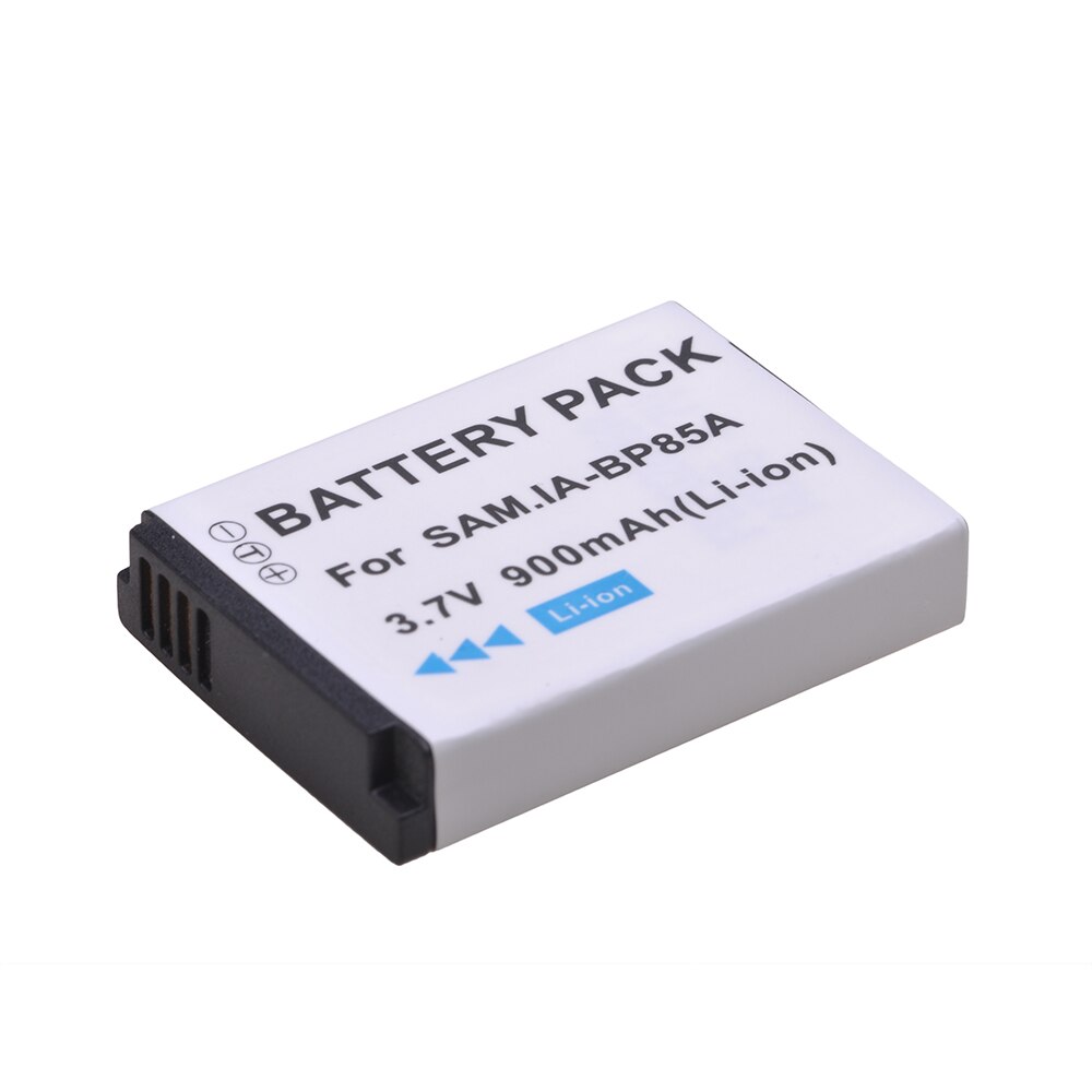 2pcs 900mAh 3.7V IA-BP85A BP85A BP-85A BP 85A Replacement Camera Li-ion Battery for Samsung ST200 ST200F PL210 WB210 SH100.