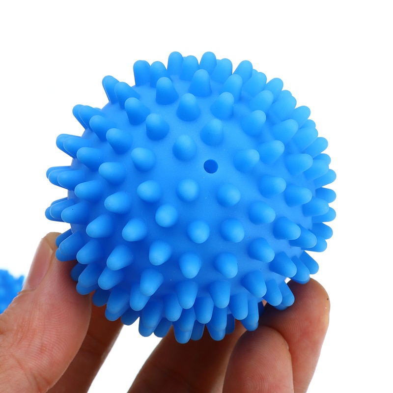 4 pçs/lote Secador de Bolas de PVC Reutilizável Limpa Ferramentas Batheroom Produtos Tecido de Secagem da Lavanderia de Lavagem Bola Lavanderia a Seco Lavar Bolas