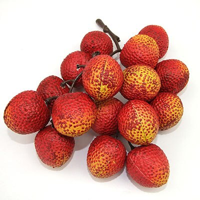 Simulated Fruit String Foam Longan, Longan, Lychee, Blueberry, Cheli, False Fruit Props Shooting Props